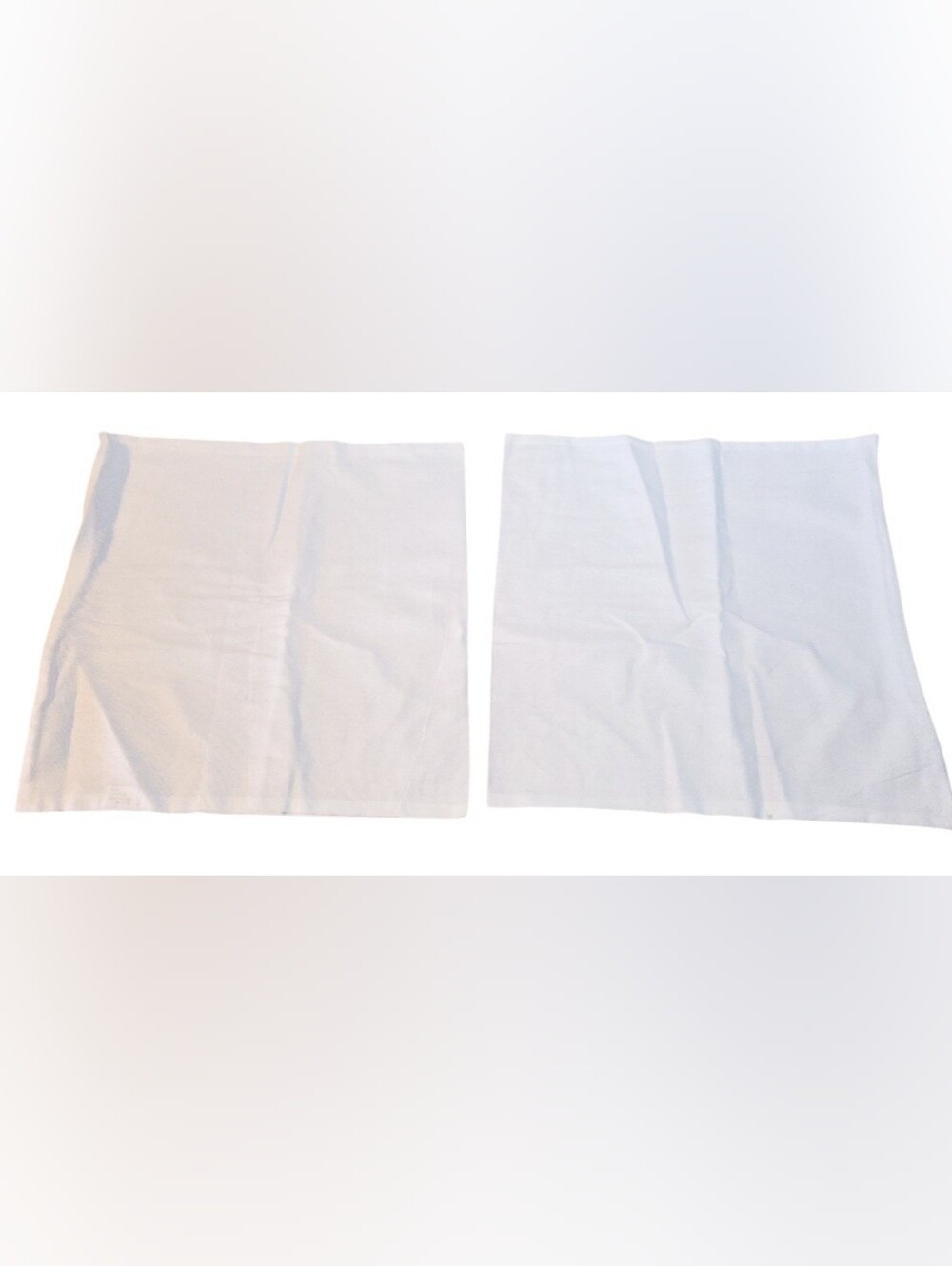 Encasa 100% Cotton White Throw PULLOWS